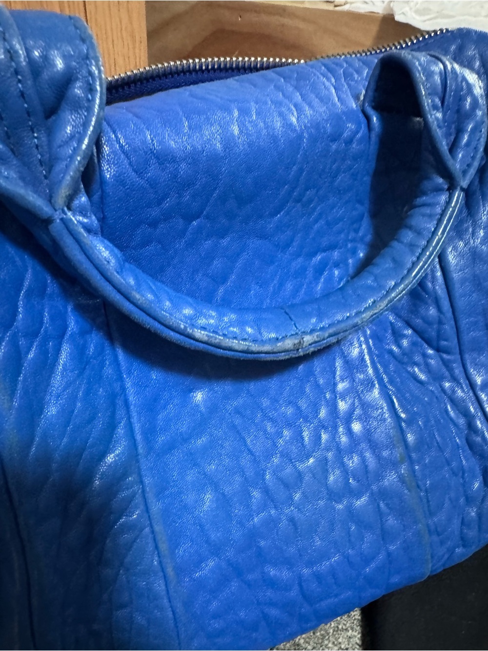 Alexander Wang Rocco bag. Royal blue. - Picture 11 of 13
